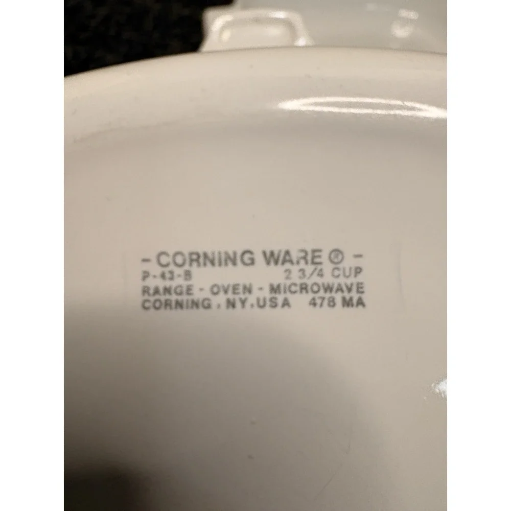Vintage Corning‎ Ware Spice of Life L'Echalote Casserole Dish Set of 4